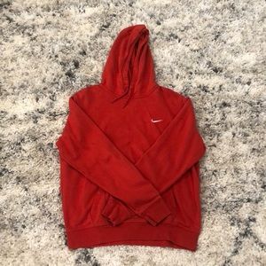 Women’s large red Nike hoodie